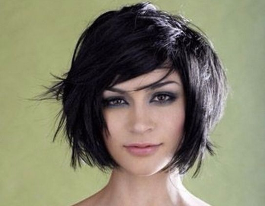 short black hairstyle